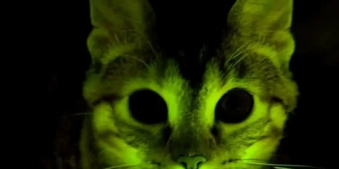 O dia em que cientistas fizeram gatos brilharem contra a AIDS