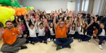 Alunos da Escola Erwin Prade participam de projeto educativo da Defesa Civil em Timbó