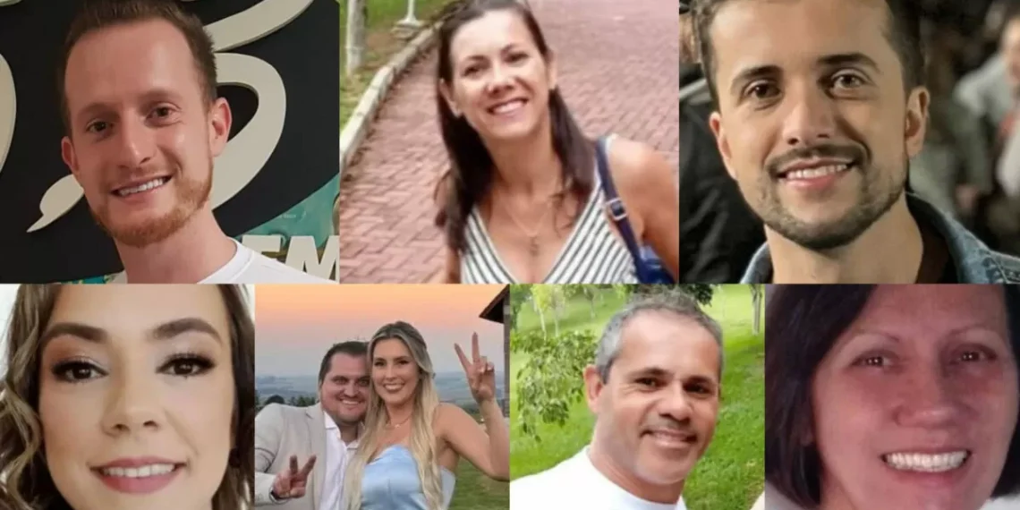 Identificados os oito mortos na queda de balão em Praia Grande
