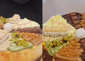 Pizza reinventada: el lugar en España donde venden este platillo como postre
