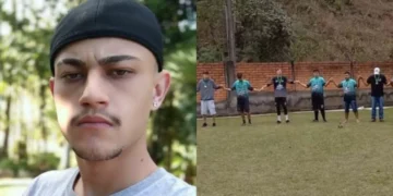 Patota de futebol realiza homenagem a motociclista de 24 anos morto em Blumenau