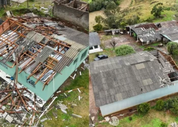 Seis tornados são confirmados em Santa Catarina durante a chegada do inverno