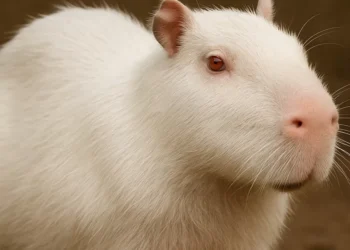 Avistan capibara albino en reserva natural de Uruguay: ¿cómo es?