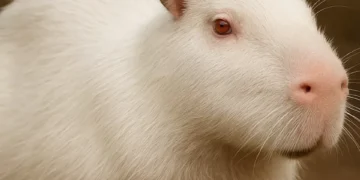 Avistan capibara albino en reserva natural de Uruguay: ¿cómo es?