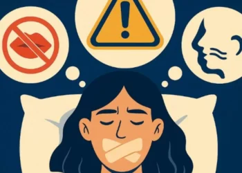 Dormir con cinta en la boca: ¿es bueno o malo para su salud?