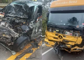 Choque fatal: mulher morre presa às ferragens em rodovia de Ituporanga