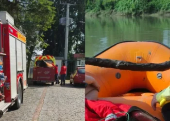 Corpo de homem que se afogou no Rio Itajaí-Açu, em Indaial, é encontrado