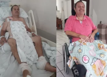 Clóvis enfrenta tetraparesia após acidente que agravou doença autoimune e precisa de ajuda para continuar o tratamento