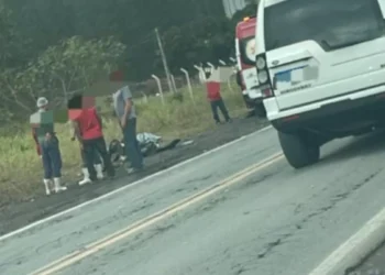 Acidente na SC-350, em Ituporanga, termina com fuga de motorista e morte de motociclista