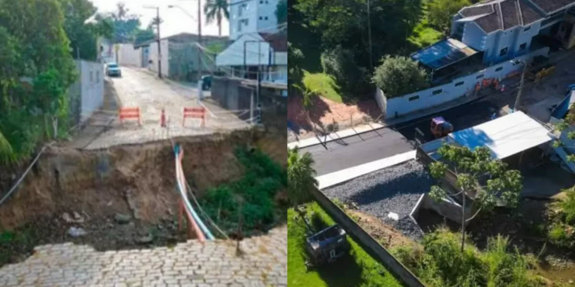 Blumenau recebe mais de R$ 500 mil para obra de recuperação após desastre
