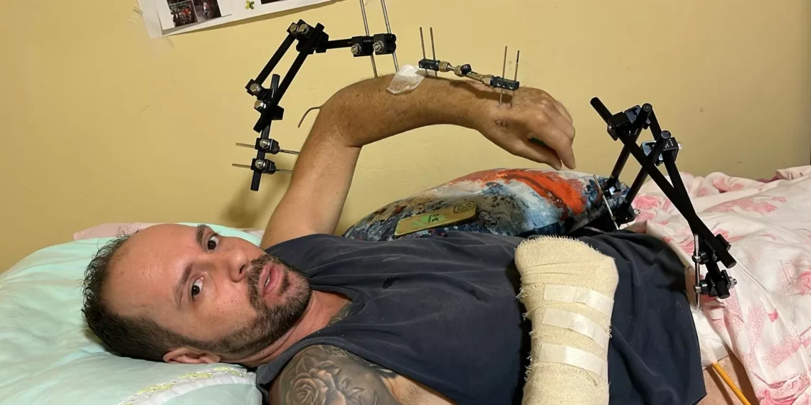 Sem renda e acamado, morador de Indaial depende de rifa para continuar tratamento