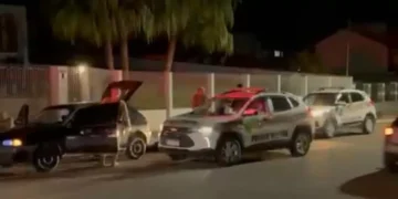 Deu ruim! Menor dirige durante perseguição em Timbó e é apreendido com droga