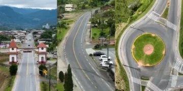 Estrada Boa: trecho entre Rodeio e Timbó passa por revitalização após 35 anos de espera