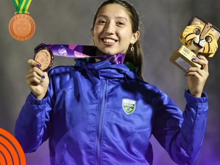 Bronze de Luana de Moura reforça talento de Blumenau nos Jogos Pan-Americanos