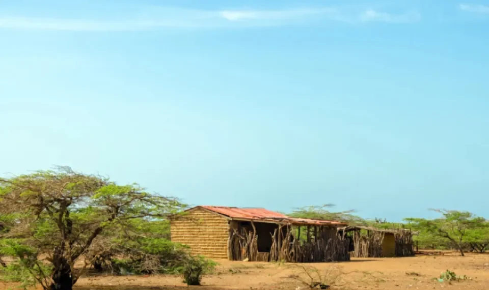 Solo hay una carretera para ir y parece otro país: el pueblo más aislado de La Guajira