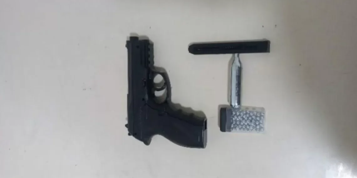 Homem é preso após supostamente ameaçar menores com simulacro de arma em Blumenau