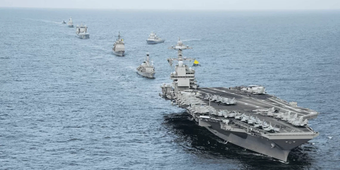 Conheça o maior porta-aviões do mundo enviado por Trump ao Caribe