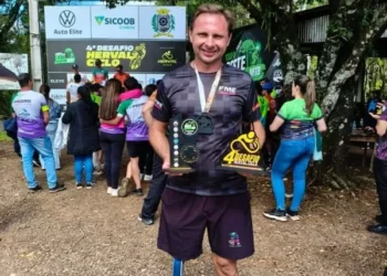 Atleta de Indaial é campeão geral da Copa Oeste de MTB 2025