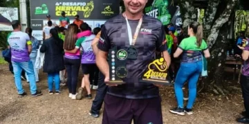 Atleta de Indaial é campeão geral da Copa Oeste de MTB 2025