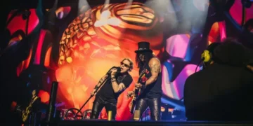 Guns N’ Roses abre turnê brasileira em Santa Catarina com show histórico na Arena Opus, na Grande Florianópolis