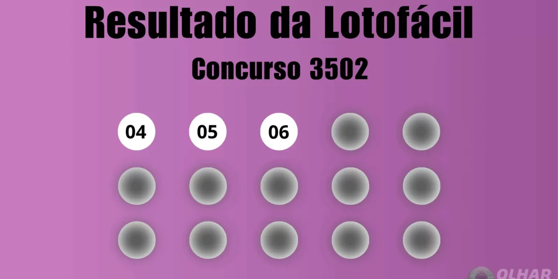 Resultado da Lotofácil de hoje: veja números e ganhadores do concurso 3502 (quinta, 02/10)