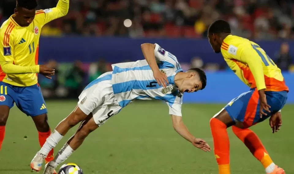 Colombia perdió 1-0 con Argentina y no disputará la final del Mundial Sub-20