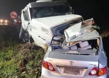 Colisão na BR-470 deixa um morto e um ferido em Pouso Redondo