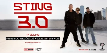 Sting regressa a Portugal com a Renascença em 2026