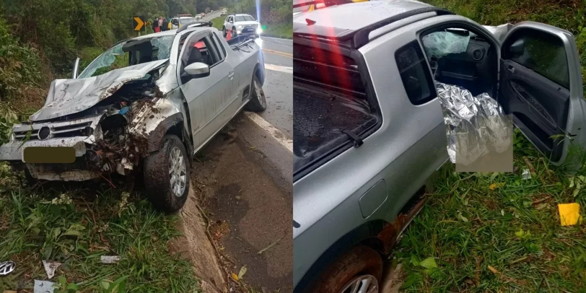 Criminoso com mais de 30 passagens rouba carro, sequestra idoso e morre em acidente no Paraná