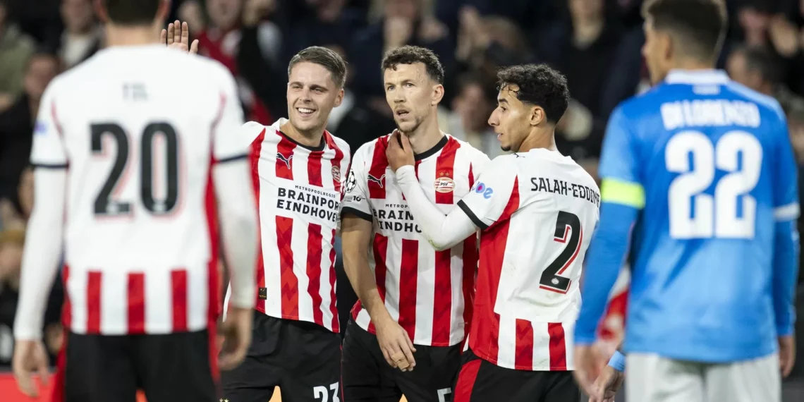 Noite de goleadas na Champions. 43 golos marcados em nove jogos