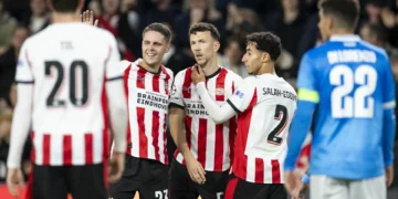 Noite de goleadas na Champions. 43 golos marcados em nove jogos