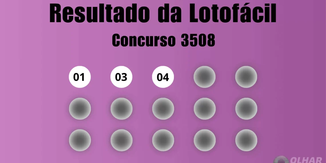 Resultado da Lotofácil de hoje: veja números e ganhadores do concurso 3508 (quinta, 09/10)