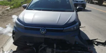 Motociclista fica em estado grave após colisão na BR-470, em Indaial