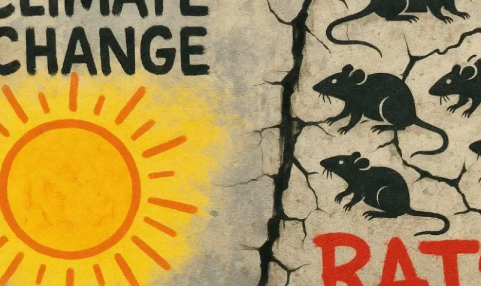 El cambio climático alimenta la expansión de ratas en las ciudades del mundo