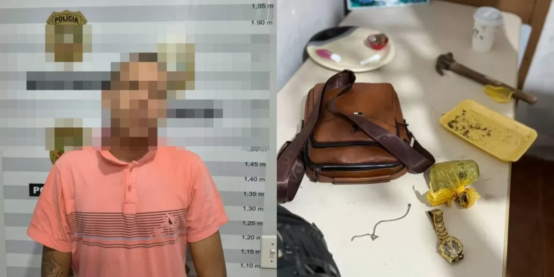 Homem é preso em Rodeio após tentar matar morador que acreditava tê-lo delatado à polícia