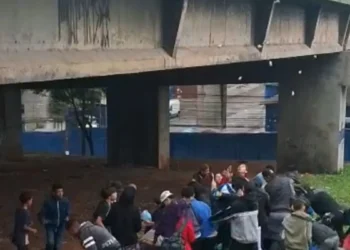 Chuva de dinheiro: empresário lança cédulas em protesto contra a corrupção