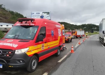 Travessia perigosa: idoso é atropelado na BR-470 em Gaspar e sofre múltiplos ferimentos