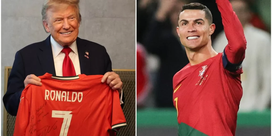 Cristiano Ronaldo deverá ser recebido por Trump na Casa Branca