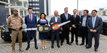 Investimento reforça segurança em SC com novas viaturas, armamentos e criação de delegacias