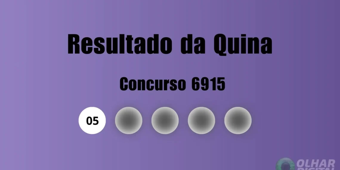 Resultado da Quina de hoje: veja números e ganhadores do concurso 6915 (terça, 30/12)