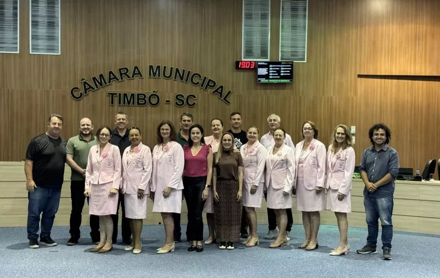 Câmara de Timbó realiza 44ª Sessão Ordinária com votações e apresentação da Rede Feminina