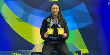 Eloá Lopes conquista dois ouros e se destaca no Sul-Americano de Jiu-Jitsu 2025