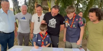 Terreno que estava sem uso é cedido por 20 anos ao 20º Grupo de Escoteiros de Timbó