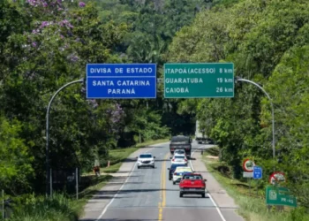 SC e PR firmam convênio de R$ 365 milhões para duplicação de rodovias na divisa entre os estados