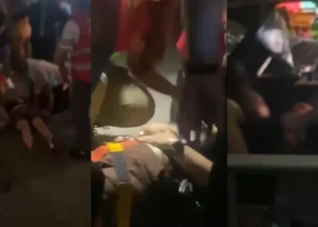 Camarote cede durante Festival Réveillon Itajaí 2026 e acidente deixa feridos