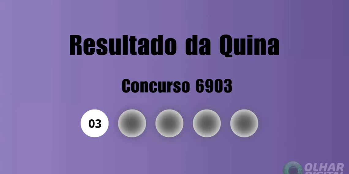 Resultado da Quina de hoje: veja números e ganhadores do concurso 6903 (segunda, 15/12)
