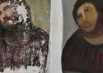 Morreu idosa espanhola famosa por restauro que correu mal