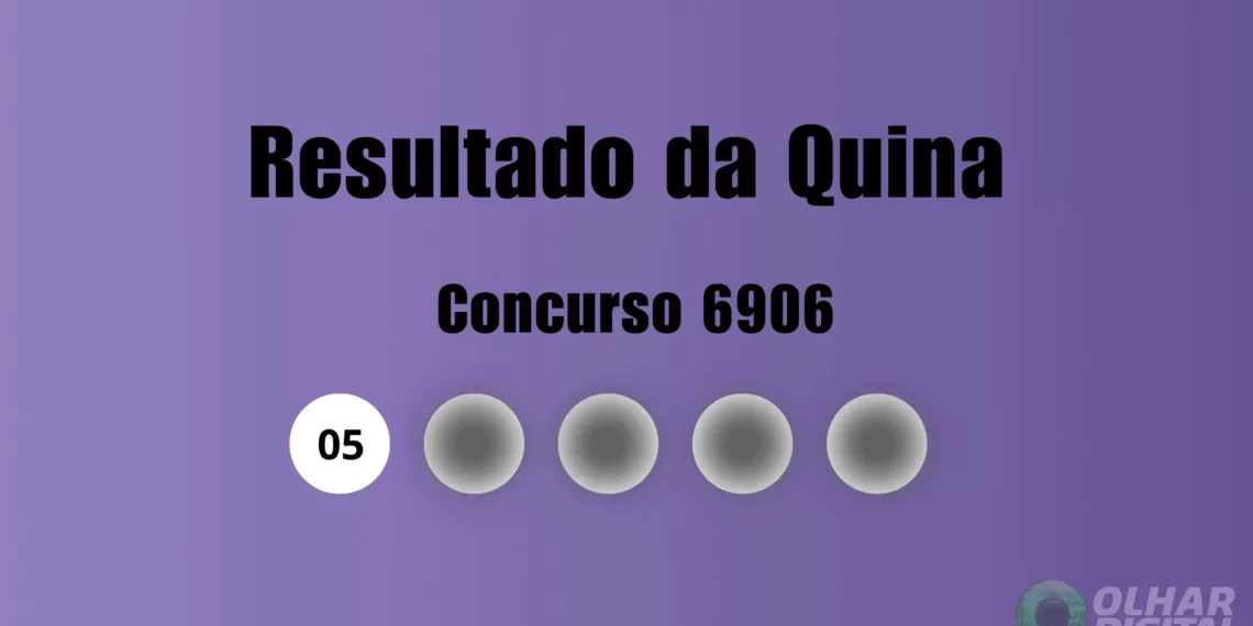 Resultado da Quina de hoje: veja números e ganhadores do concurso 6906 (quinta, 18/12)