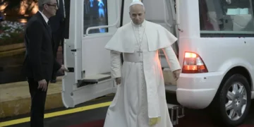 O abraço de Leão XIV ao povo libanês