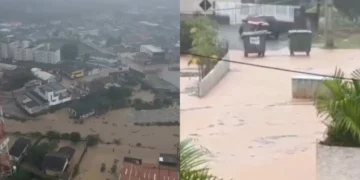 Com três mortes e alagamentos, Palhoça decreta situação de emergência